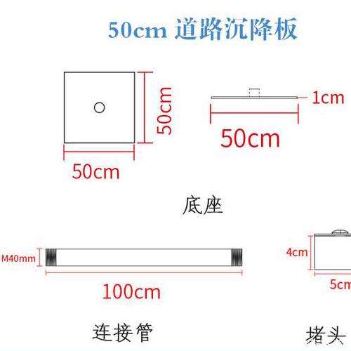 贵港沉降板规格型号如何选择？